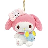 マイメロ　おめかし　マスコット マイメロディ ぬいぐるみ(冬のおめかし) - Meccha Japan